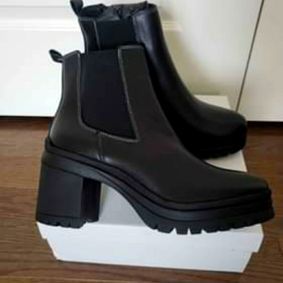 Ankle leather boots - Picture 4 of 4